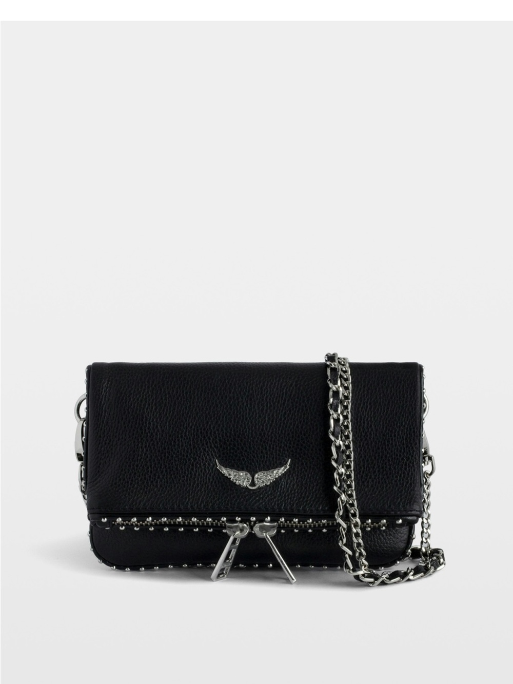 Zadig & Voltaire Rock Nano Studs Clutch Bag
